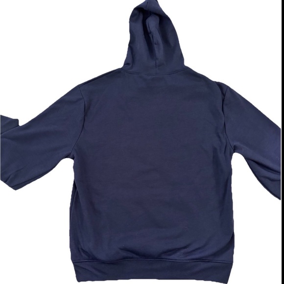 Mossy Oak NWT “Land Of The Free, Home Of The Brave” Hoodie Navy Large - Picture 4 of 5